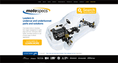 Desktop Screenshot of motospecs.com.au